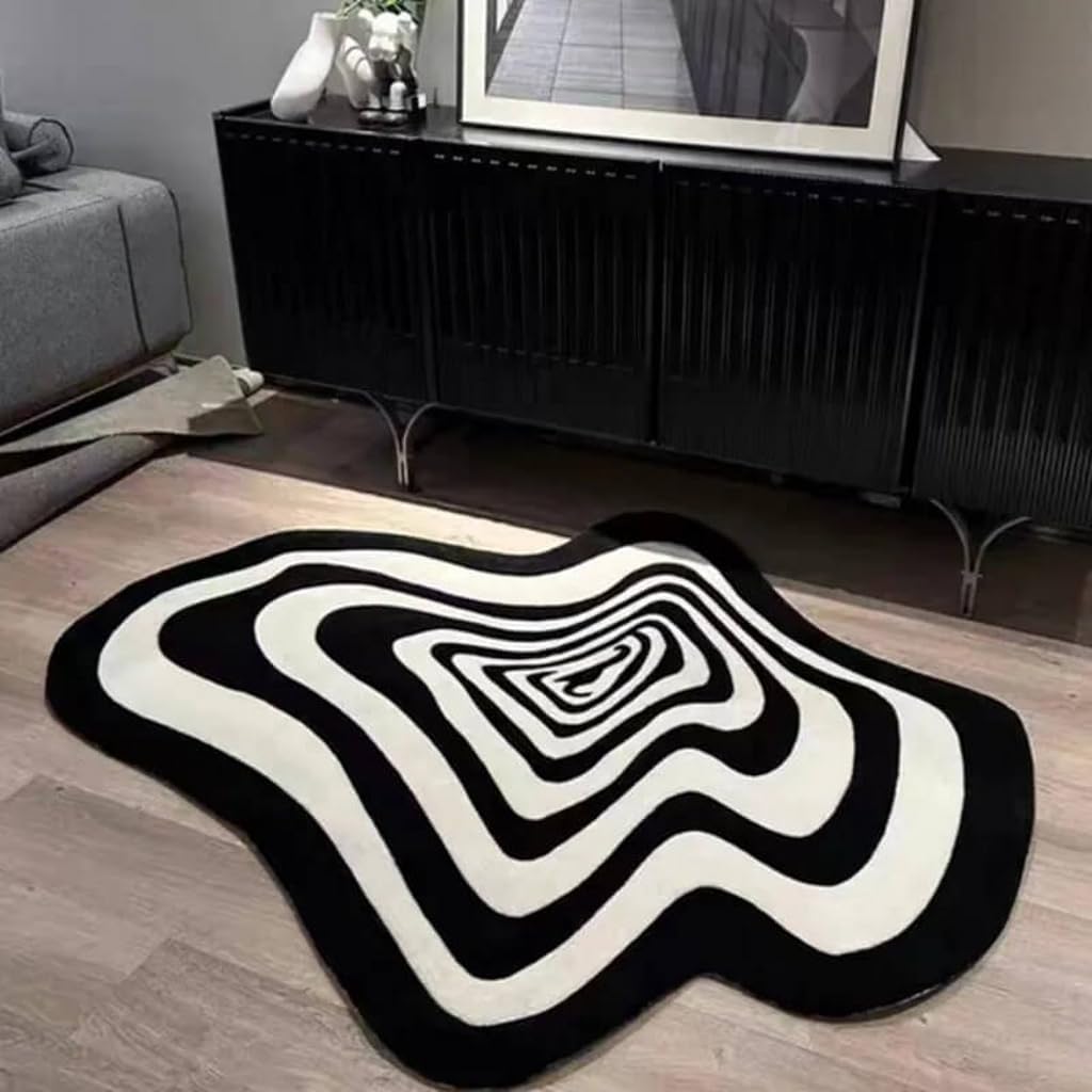 Black And White Carpet