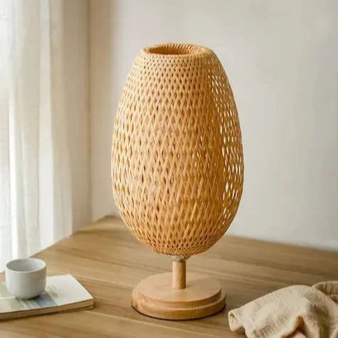 Artisan Bamboo Rattan Lamp