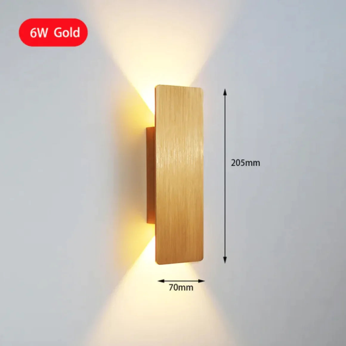 Zanetti Luce Rectangular Wall Sconce