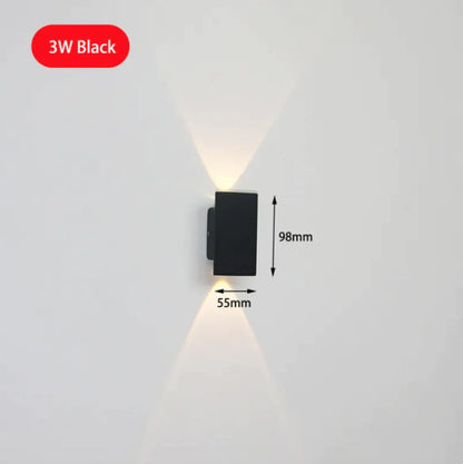 Zanetti Luce Rectangular Wall Sconce