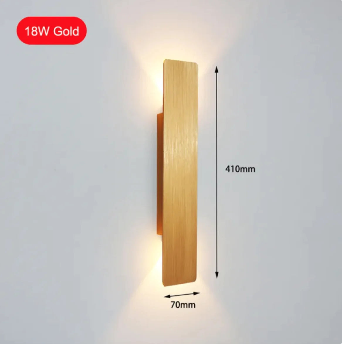 Zanetti Luce Rectangular Wall Sconce