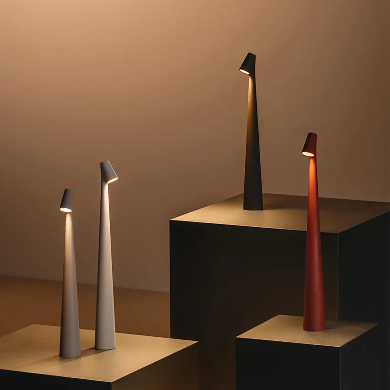 Aldo Cibic Minimalist Conical Table Lamp