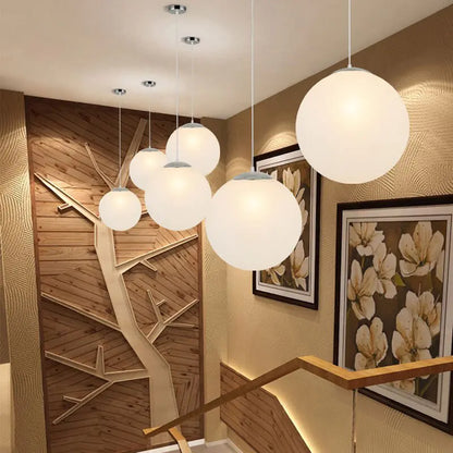 Modern Style Glass Sphere Ceiling Light