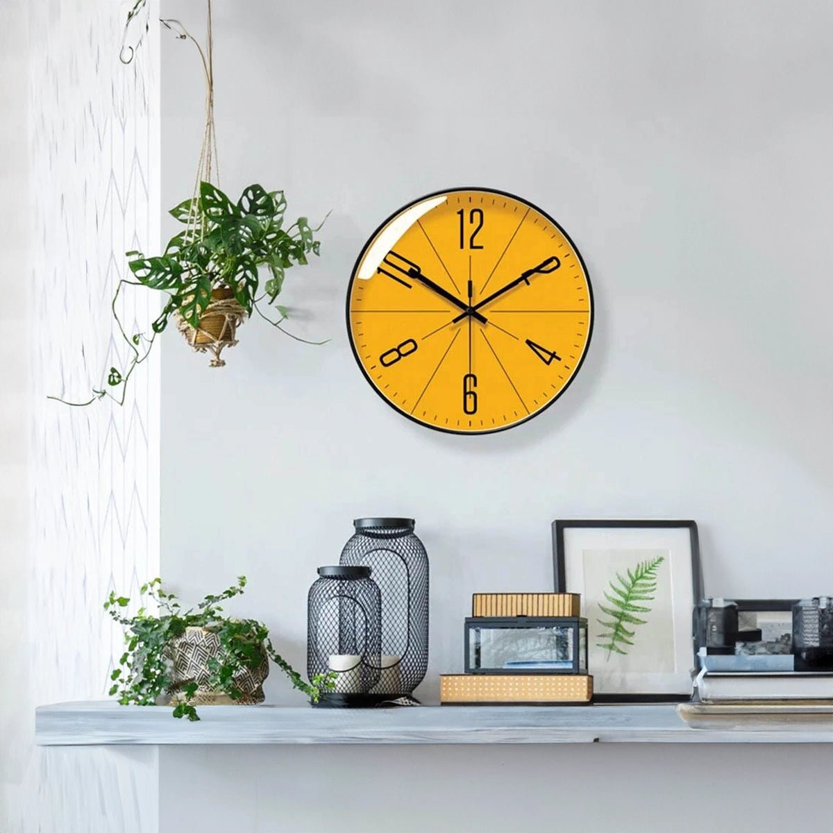 Minimalist Nordic Wall Clock