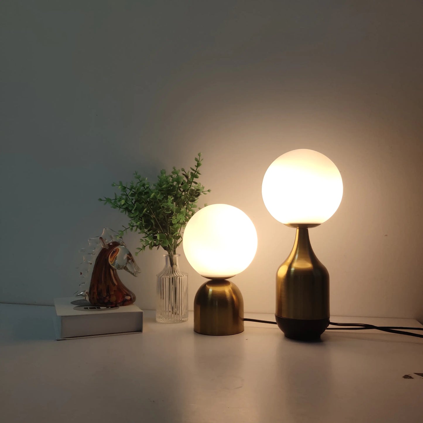 Nordic Brass Table Lamps