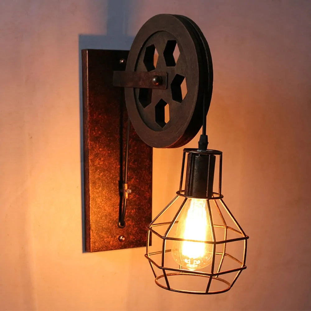 Vintage Industrial Wall Lamp